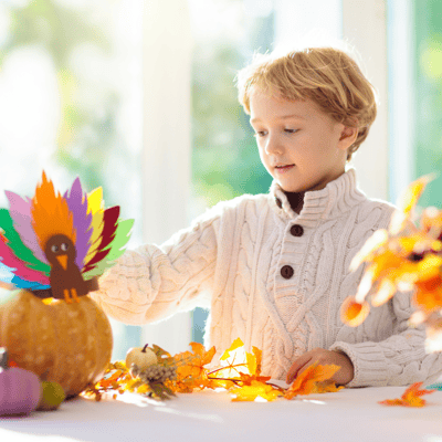 Creative Kids’ Table Ideas for Thanksgiving