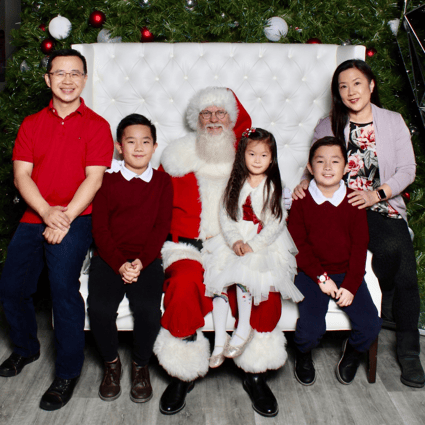 Pictures with santa outfits clearance
