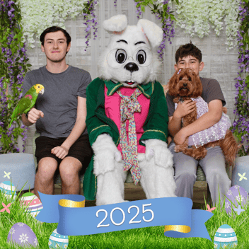 Bunny with a sloth