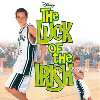 Cover of the Disney movie The Luck of the Irish.