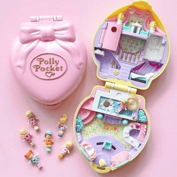 Polly Pocket playset with the bow.