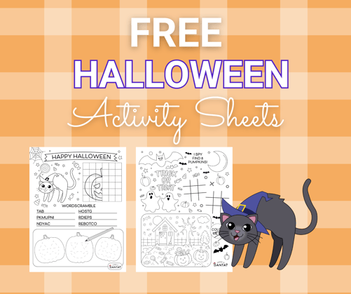 Halloween Activity Sheet