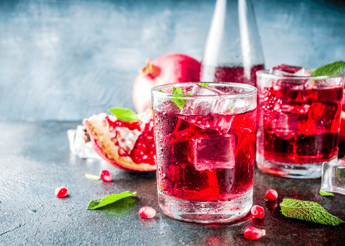 Pomegranate Spritzer