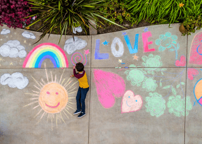 7 Sidewalk Chalk Ideas To Create This Summer