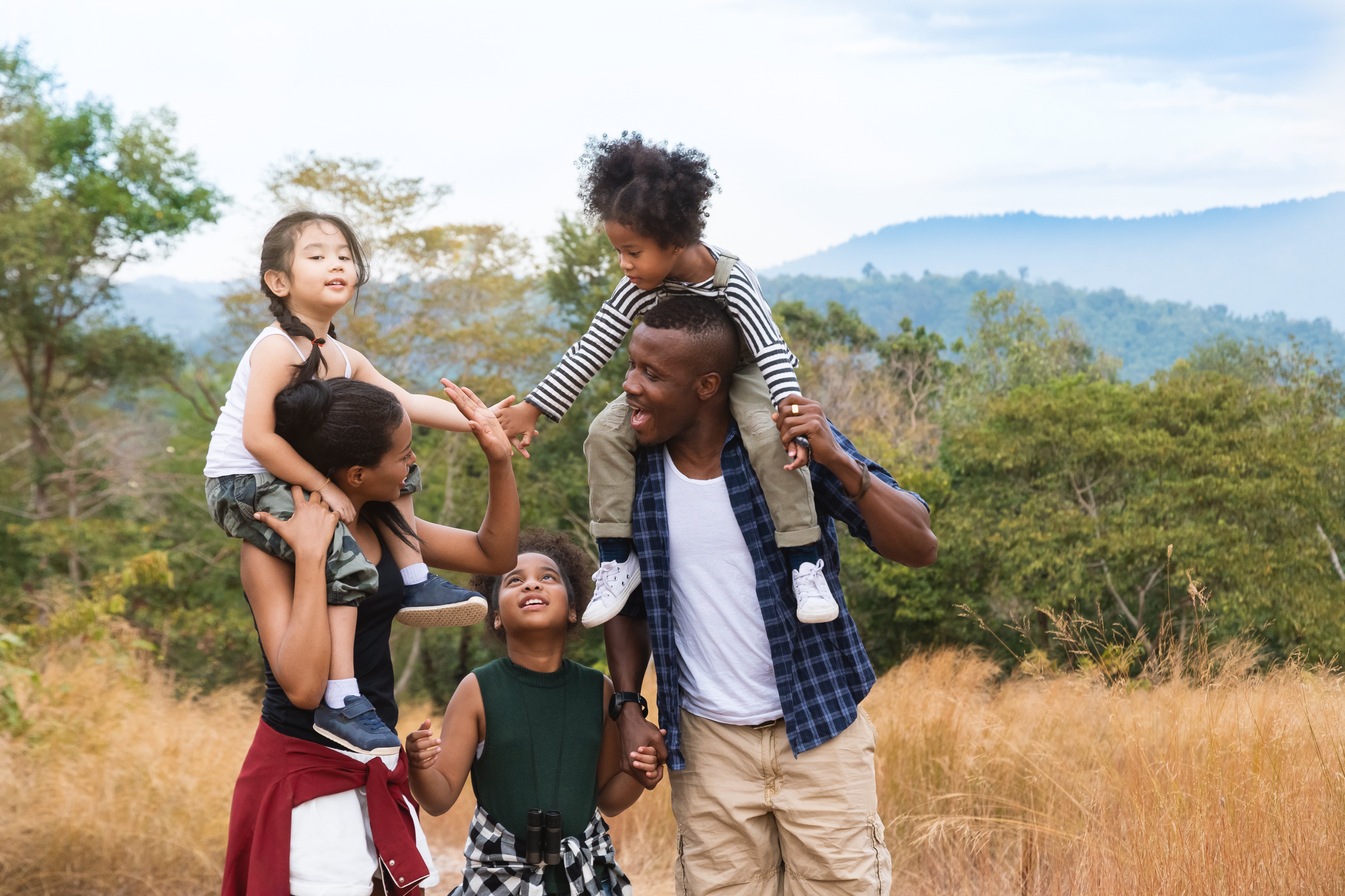 family-going-on-hike